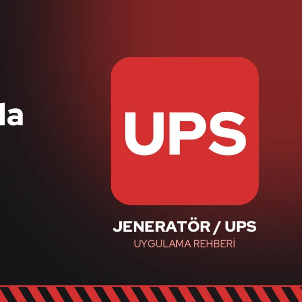 Jeneratör ve UPS Bakımında LOTO: Çift Besleme ve Geri Besleme Riski