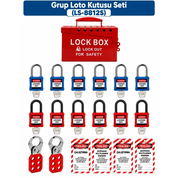 LS-8812S | Grup Loto Kutusu Seti