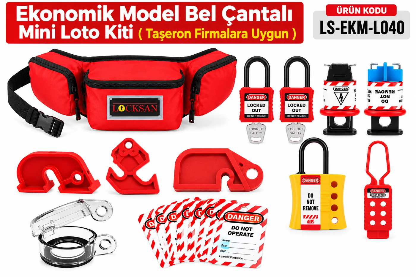 LS-EKM-L040 Ekonomik Model Bel Çantalı Mini Loto Kiti