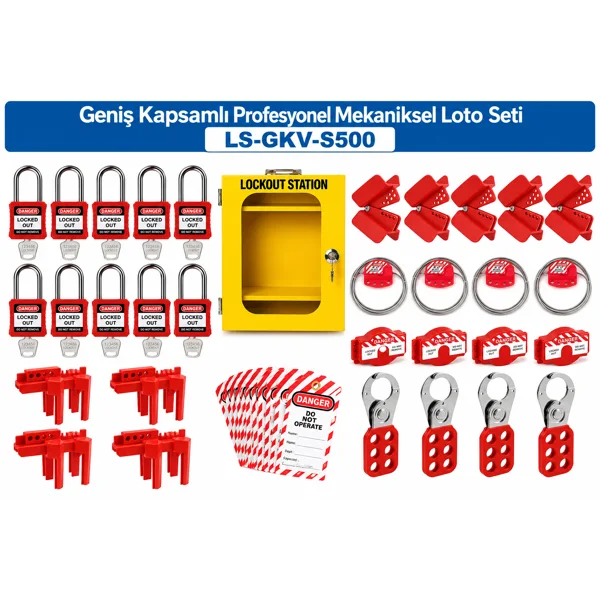 LS-GKV-S500 | Geniş Kapsamlı Profesyonel Mekaniksel Loto Seti