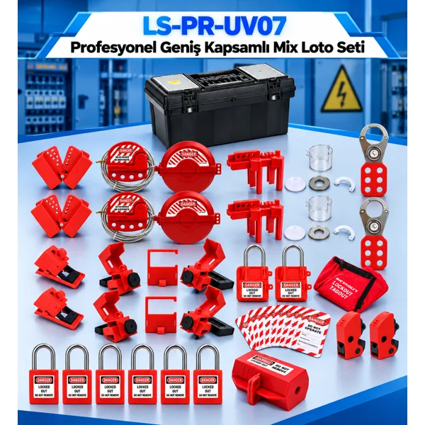 LS-PR-UV07 | Profesyonel Geniş Kapsamlı Mix LOTO Seti