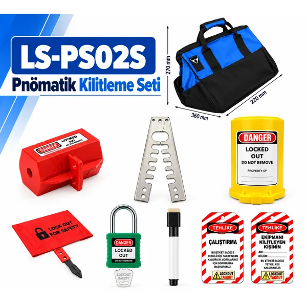 LS-PS02S | Pnömatik Kilitleme Seti