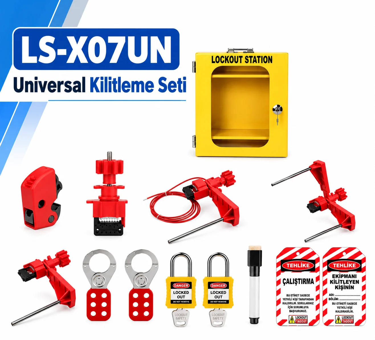 LS-X07UN Universal Kilitleme Seti